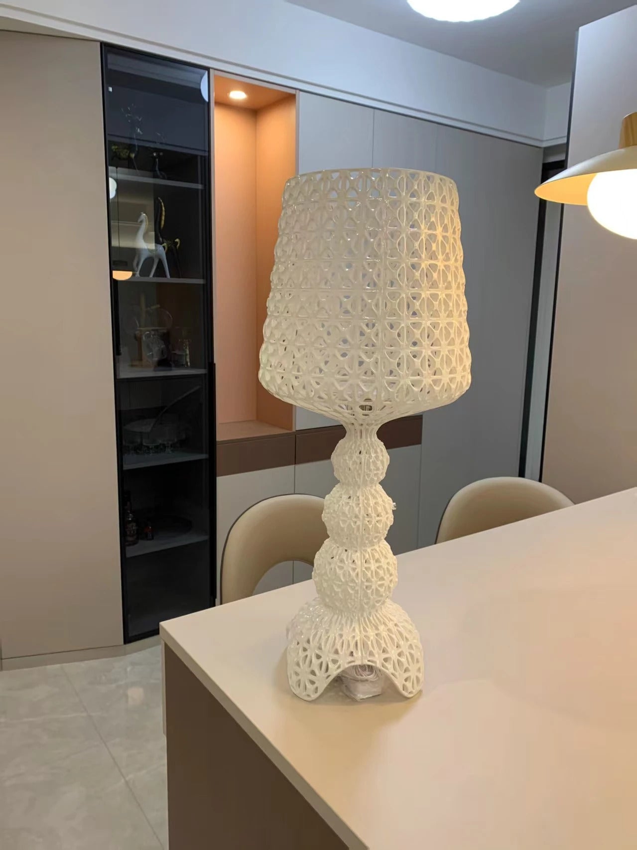Italian Designer Acrylic Glass Wine Glass Lamp, Suitable For Exhibition Halls, Living Rooms And Bedrooms, Ambient Lamp