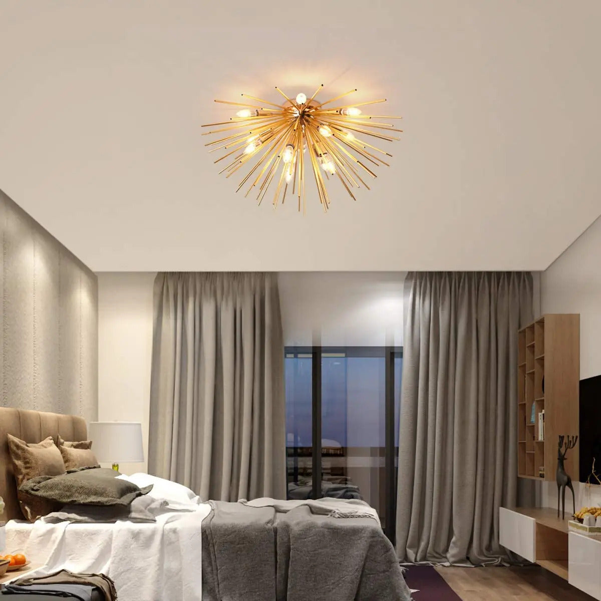 Dandelion chandelier fireworks ball chandelier design Satellite Light