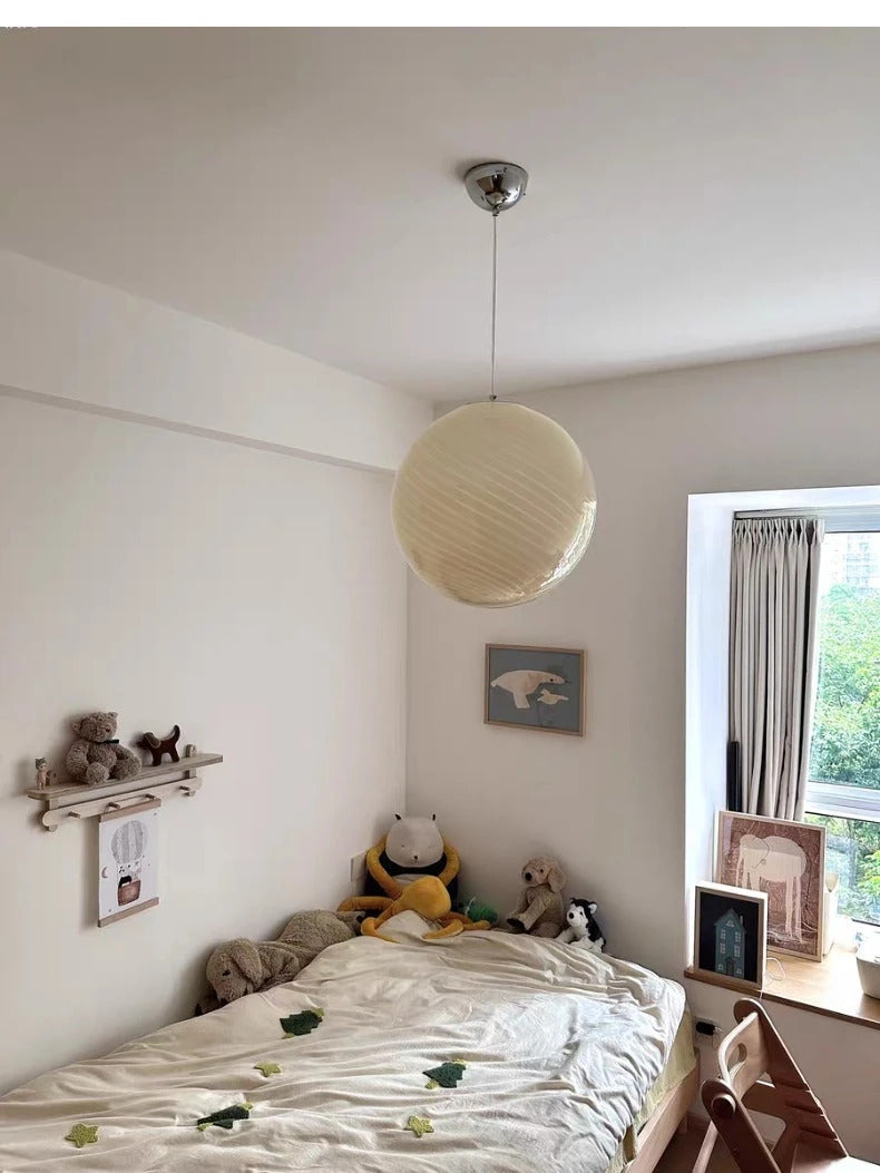 Murano Lollipop Colorful Bubble Creative Glass Pendant Light