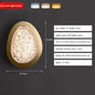 Platinum Art Wall Lamp Modern Creative Design Pebble Corridor wall lighting LED