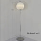 Nordic minimalist milk white wall lamp Danish designer Hand Woven Silk table light