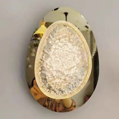 Platinum Art Wall Lamp Modern Creative Design Pebble Corridor wall lighting LED