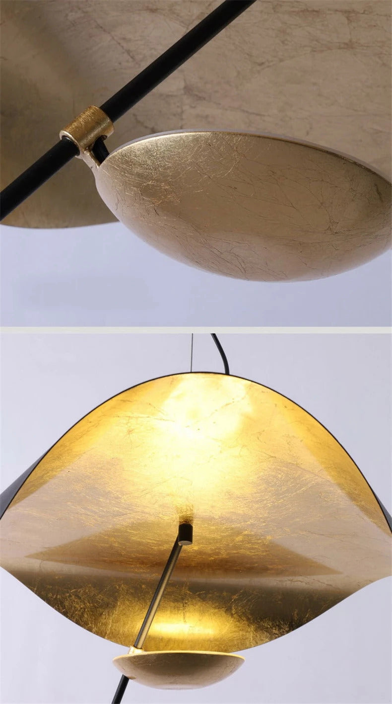 Catellani & Smith Lederam Manta Pendant Lamp Flying Saucer Hat industrial retro design lamp white black Industrial pendant light