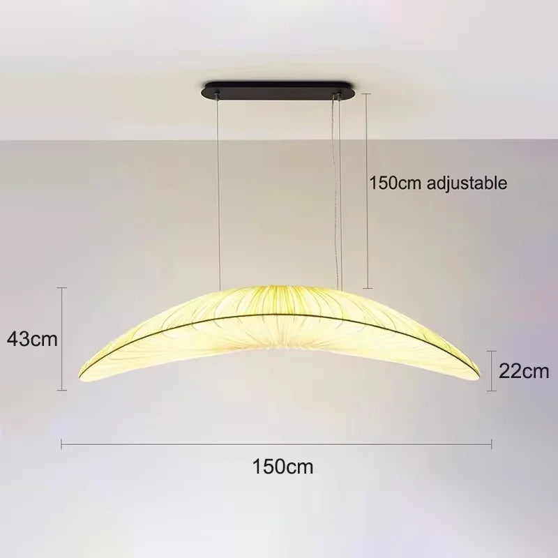 Personality Marine Cloth Pendant Light Designer Sailboat Ceiling Chandelier