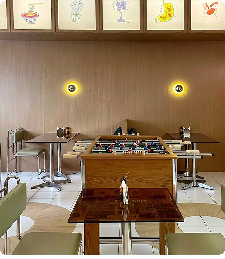 Minimalist Plated Silver Luxurious Wall Lamp Modern Simple Circular Lunar Eclipse sconce