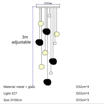 Foscarini Gregg pendant light Bedroom Staircase Hanging Lamp