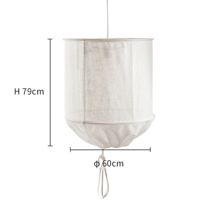 Denmark Linen Cloth Pendant Light Ay illuminate Pendant lamp
