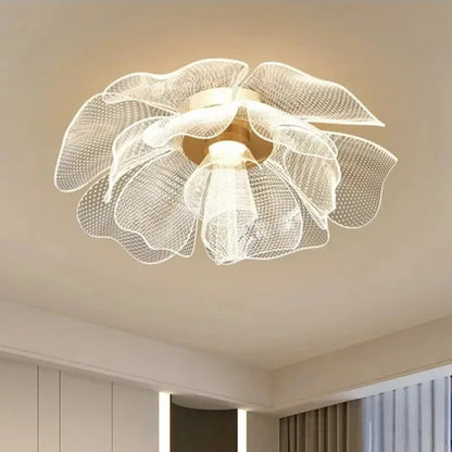 Flower Ceiling Light Bedroom Entrance Hallway Dining Room Lighting Fixture