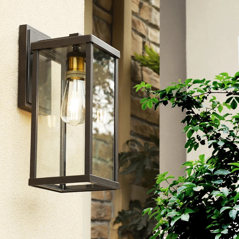 Outdoor Waterproof Wall Lamp Modern Villa Corridor Garden Exterior Lamp Wall light