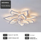 Modern Ceiling Fans with Lights, Fan Lamp Petal Ceiling Fan for Bedroom/Living Room