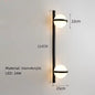 Plant Wall Light Modern Designer Led Study Bedroom Bedside Corridor Luxury Wall Lamp