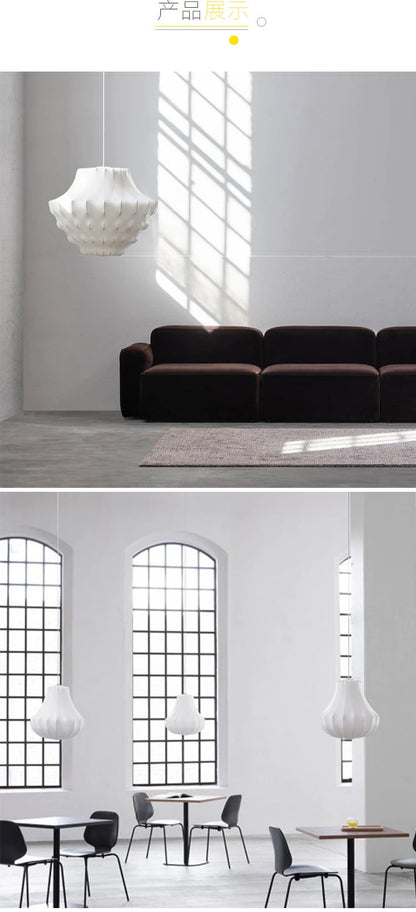 Creative Cocoon Pendant Lamp Wabi Sabi Style Pendant Light