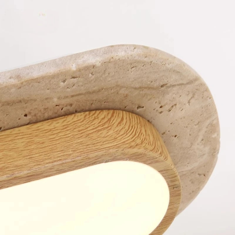 Trio Travertine Ceiling Light
