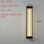 Modern outdoor wall light Waterproof IP65 Solar energy LED wall lamp Entrance sconce