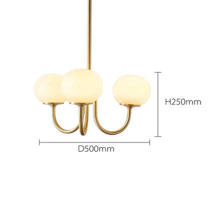 Nordic Simple Bedroom Lamp Designer Art Warm Romantic Children's Room Pink Medieval Bauhaus Chandelier