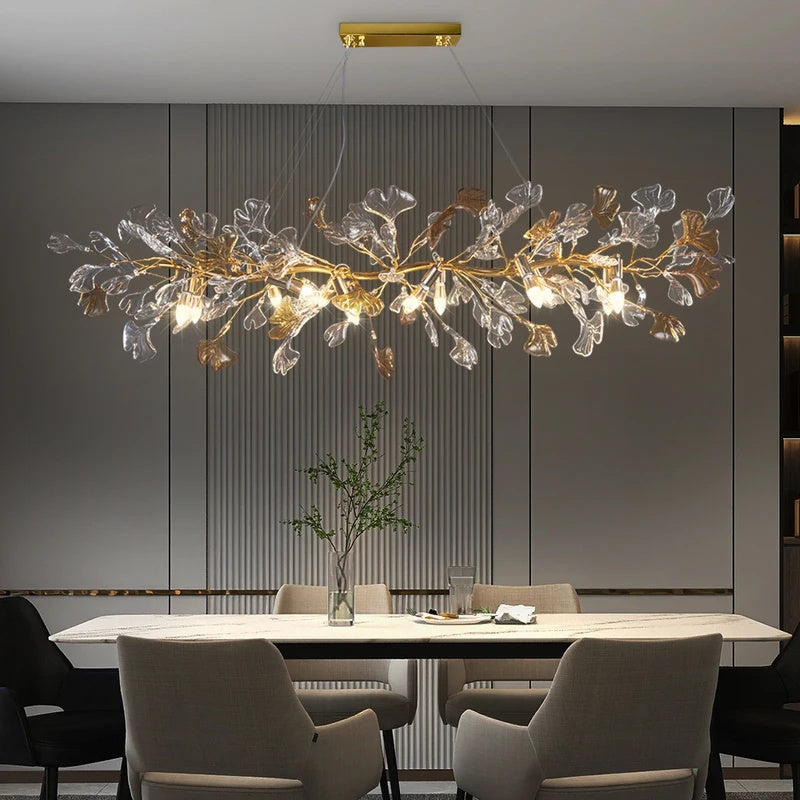 Gingko Cascade Chandelier 