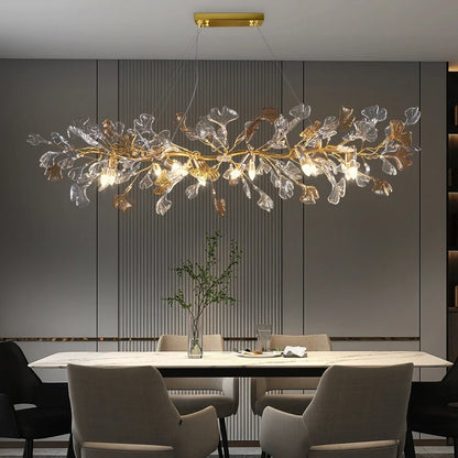 Gingko Cascade Chandelier 