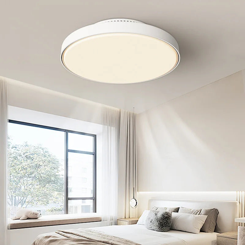 New Invisible Bladeless Ceiling Fan With Light Home Living Room Lighting