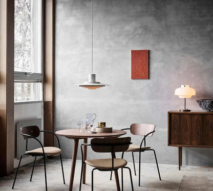 White Silver Aluminium E27 Pendant Lights Art Design For Dining Kitchen Bar Bedroom Cord Adjustable Hanglamp 110-220V