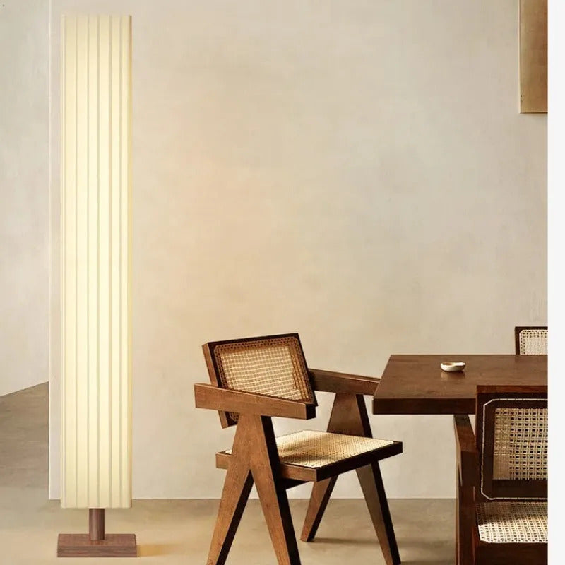 Wabi Sabi Fabric Floor Lights Home simple floor lamp