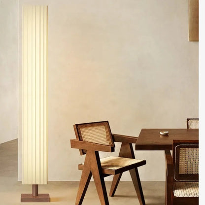 Wabi Sabi Fabric Floor Lights Home simple floor lamp