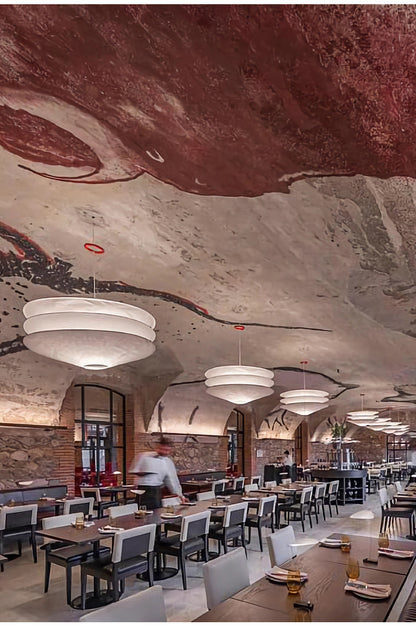 Designer Wabi Sabi Pendant Light Japanese Paper Pendant Lamp