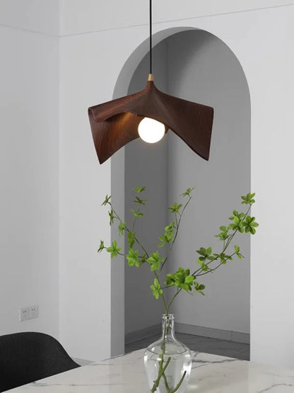 Candeeiro suspenso retro japonês de design exclusivo para restaurantes, mesa de jantar redonda moderna e minimalista, candeeiro suspenso artístico para balcão de bar. 