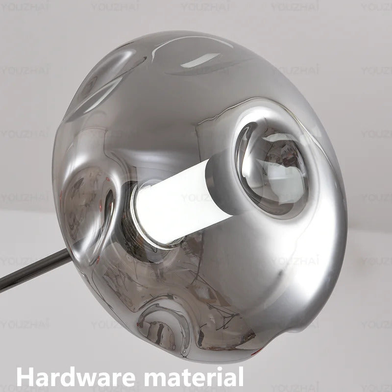 Nordic Art Magic Bean Pendant Lamp Modern Glass Chandelier