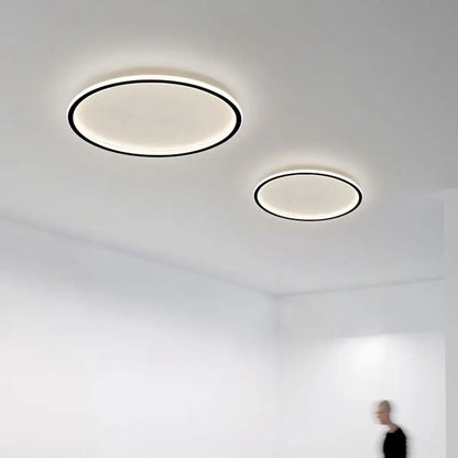 Modern with Remote Control Dimmable Flush Mount Bedroom Living Room Ceiling Light