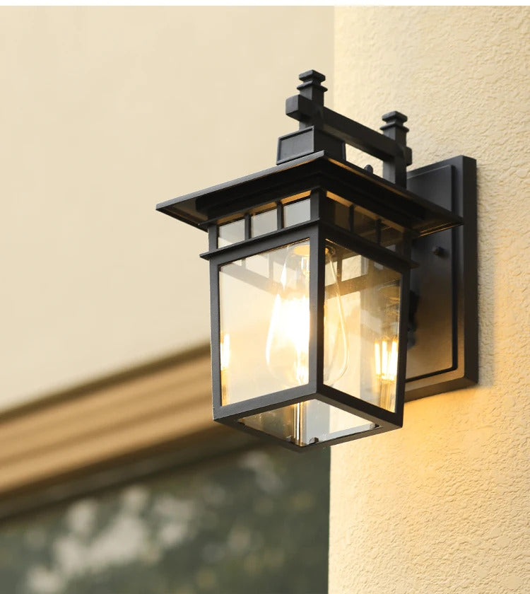 Outdoor Waterproof Wall Lamp Modern Villa Corridor Garden Exterior Lamp Wall light