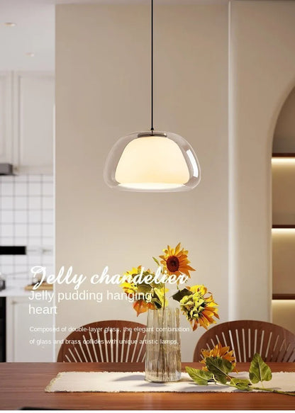 Danish Jelly Pendant lamp Bedroom bedside lamp