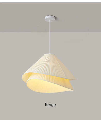 Lia Pendant lamp Nordic white fabric pendant light