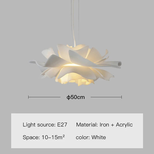Modern flower Pendant lamp Nordic petal Pendant light