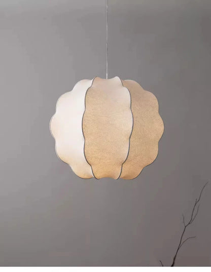 Japan Silk Pendant Light Nordic Creative Silk Chandelier