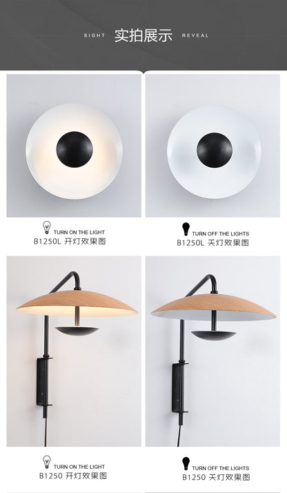 Nordic Design Led Pendant Lights Wood Grain Black For Dining Table Room Kitchen Hanging Lamp Fixture Home Decor Lighting Lusters