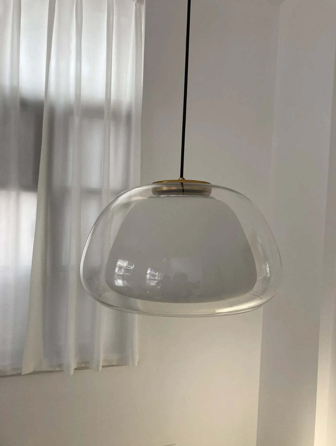 Nordic Glass Jellies Design Hanging Lamp Indoor Dining Living Room Pendant Light