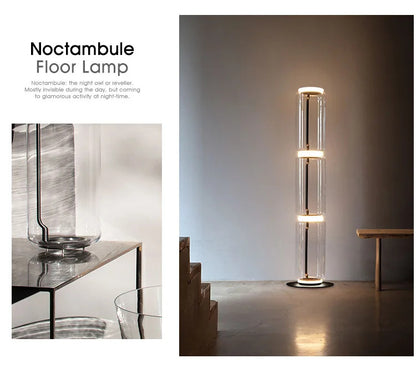 Flos Noctambule Floor Lamp Living Room Study Bedroom Vertical Lamps