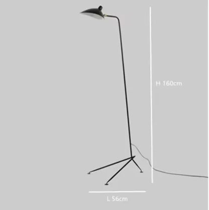 Designer Spider Serge Mouille Ceiling Lamp Black Industrial Ceiling Chandelier