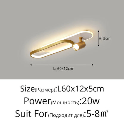 Minimalist Ceiling Lights Home Indoor Decor Lighting