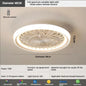 Minimalist Ceiling Fan Light Restaurant Full Spectrum Eye Protection Lamp