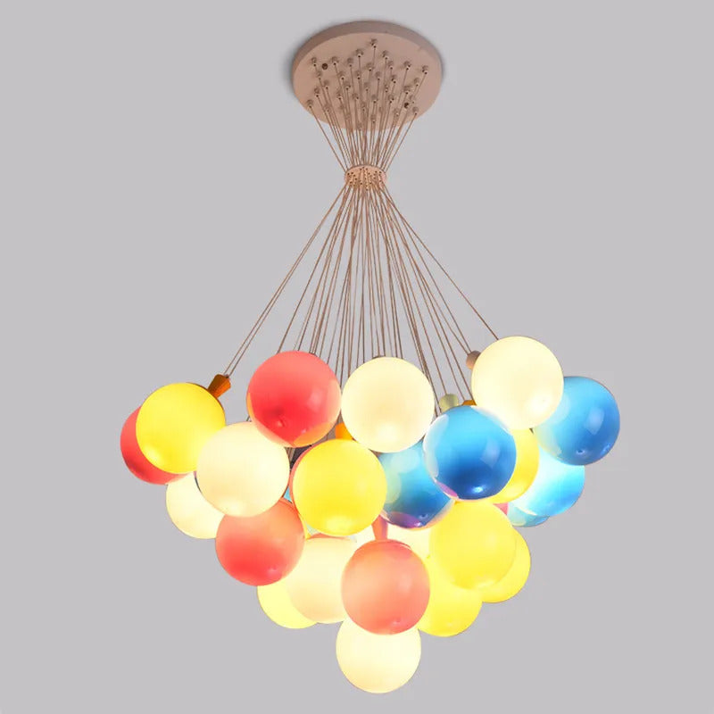 Nordic acrylic chandelier Decoration  Modern balloon lamp Indoor Lighting