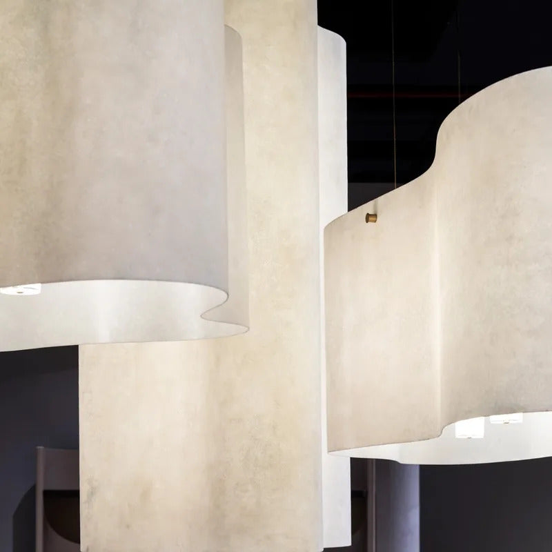 Nuvola Cloud Pendant Lamp Creative LED Fabric Hanging Chandelier