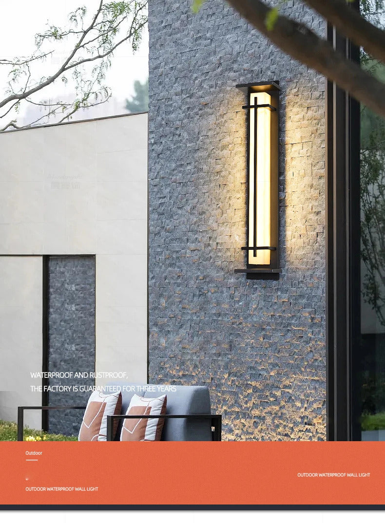 Outdoor Wall Lighting Modern simple villa Waterproof IP65 wall lamp