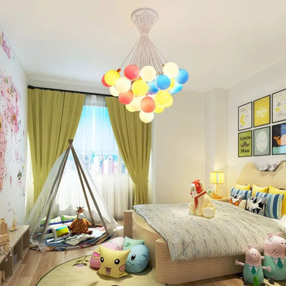 Nordic acrylic chandelier Decoration  Modern balloon lamp Indoor Lighting
