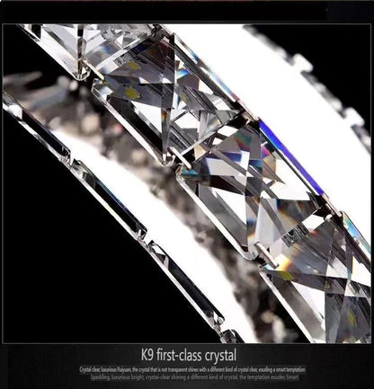 Modern Crystal Chandelier Simple Dining Room Chandelier Home Decoration hanging light fixtures