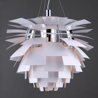 Denmark PH Pinecone Pendant Chandelier Aluminum LED Suspension Lamp
