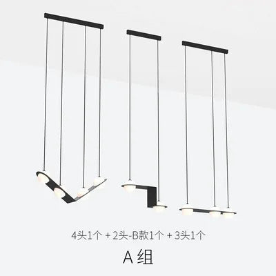 Laurent Collection Nordic glass ball pendant light art led geometric lamp