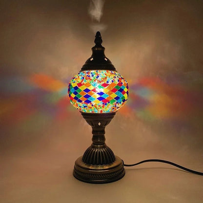 Turkish mosaic glass Table Lamp home bedside table lamp
