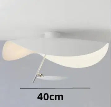 Catellani & Smith Lederam Manta Pendant Lamp Flying Saucer Hat industrial retro design lamp white black Industrial pendant light