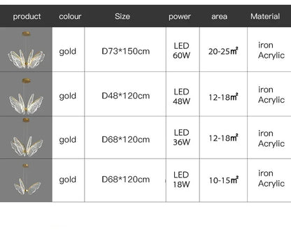 Butterfly Chandelier Bedroom kitchen island chandelier